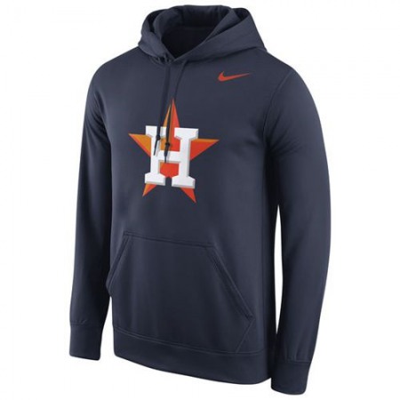 Houston Astros Nike Logo Performance Navy Pullover MLB Hoodie