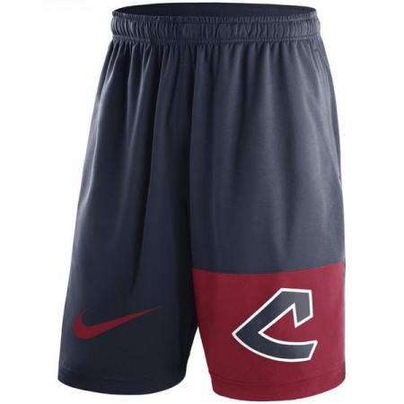 Men's Cleveland indians Nike Navy Cooperstown Collection Dry Fly Shorts