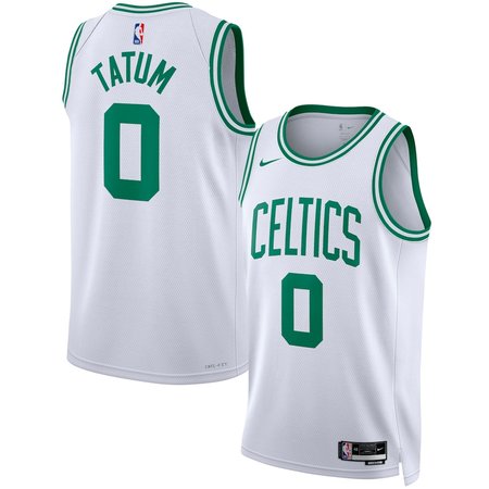 Youth Boston Celtics #0 Jayson Tatum White Swingman Association Edition Jersey