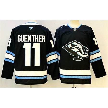 Men's Utah Mammoth #11 Dylan Guenther Navy 2025 Stitched Premium Jersey