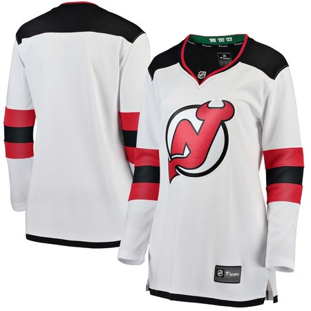 Women's New Jersey Devils White Away Jersey
