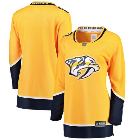 Women's Nashville Predators Yellow Home Jersey