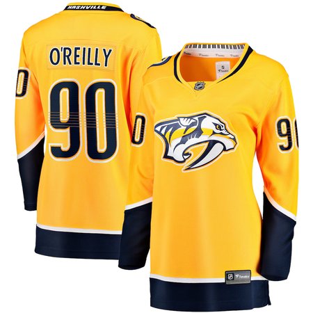 Women's Nashville Predators #90 Ryan O'Reilly Gold Jersey