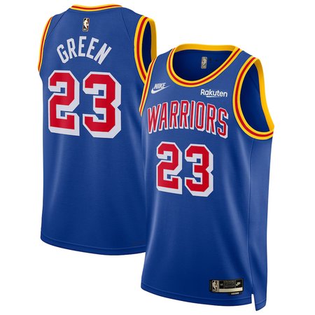Youth Golden State Warriors #23 Draymond Green Nike Blue Swingman Classic Edition Jersey