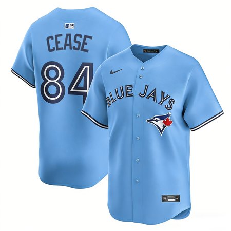 Men's Toronto Blue Jays #84 Dylan Cease Powder Blue Alternate Replica Player Jersey