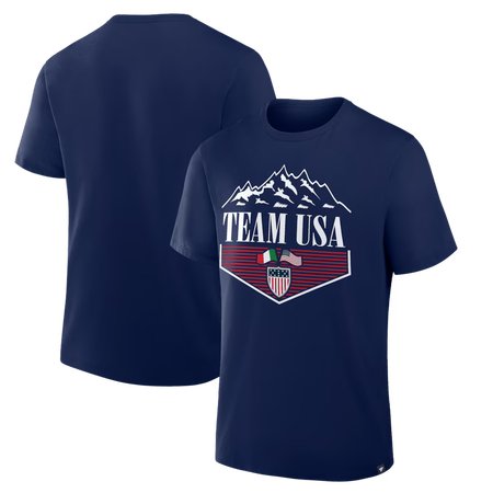 Men's Team USA Navy 2026 Winter Olympics Diamond T-Shirt