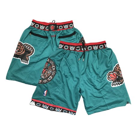 Men's Memphis Grizzlies Green Shorts