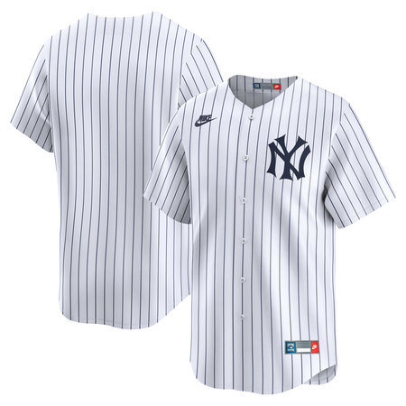 Youth New York Yankees Nike White Cooperstown Collection Limited Jersey