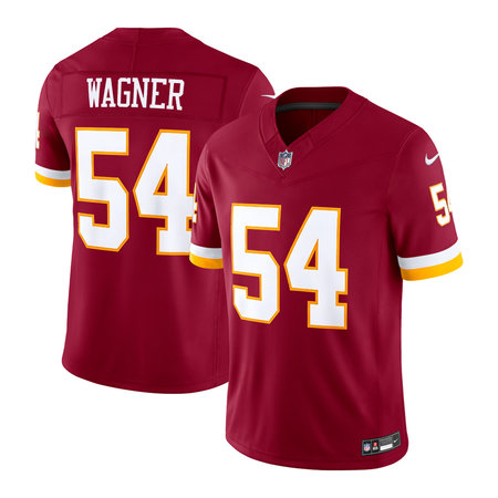 Men's Washington Commanders #54 Bobby Wagner Nike Burgundy Vapor F.U.S.E. Sewn Down Limited Jersey