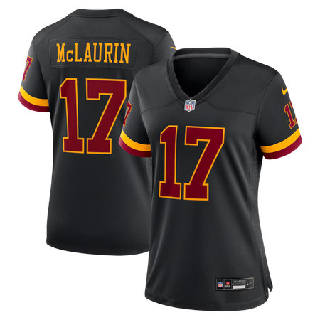 Women's Washington Commanders #17 Terry McLaurin Nike Black Hail Raiser Alternate Game Jersey