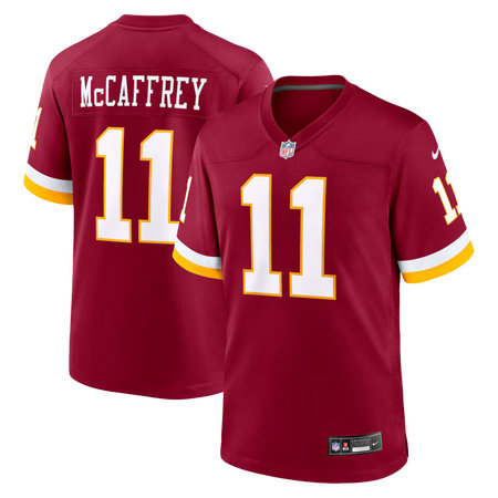 Men's Washington Commanders #11 Luke McCaffrey Nike Burgundy Game Jersey