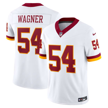 Men's Washington Commanders #54 Bobby Wagner Nike White Super Bowl Era Vapor F.U.S.E. Sewn Down Limited Jersey