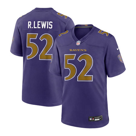 Youth Baltimore Ravens #52 Ray Lewis Nike Purple Alternate Game Jersey