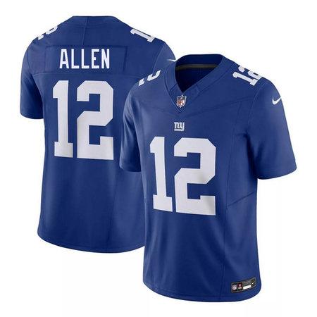 Men's New York Giants #12 Brandon Allen Blue 2026 F.U.S.E. Vapor Untouchable Limited Stitched Jersey