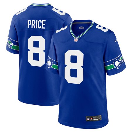 Men's Seattle Seahawks Jadarian Price Royal 2026 NFL Draft Game Jersey