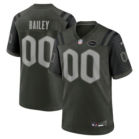 Men's New York Jets David Bailey Black 2026 NFL Draft Game Jersey