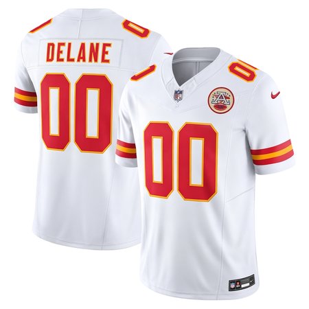 Men's Kansas City Chiefs Mansoor Delane White 2026 NFL Draft Vapor F.U.S.E. Limited Jersey