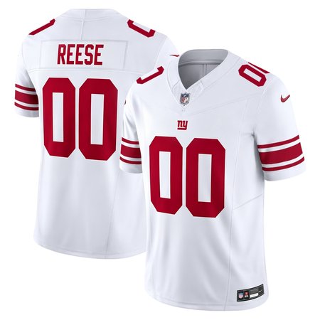 Men's New York Giants Arvell Reese White 2026 NFL Draft Vapor F.U.S.E. Limited Jersey