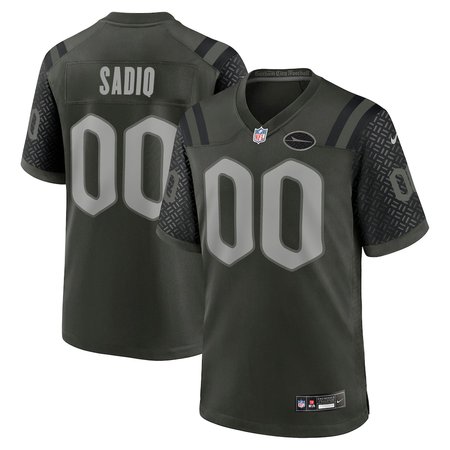 Men's New York Jets Kenyon Sadiq Black 2026 NFL Draft Game Jersey