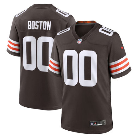 Men's Cleveland Browns Denzel Boston Brown 2026 NFL Draft Game Jersey
