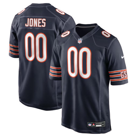 Youth Chicago Bears Logan Jones Navy 2026 NFL Draft Vapor F.U.S.E. Limited Jersey