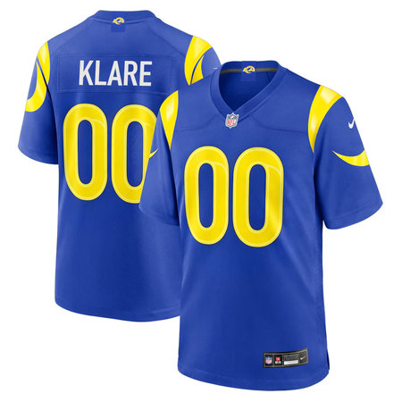 Youth Los Angeles Rams Max Klare Navy 2026 NFL Draft Game Jersey