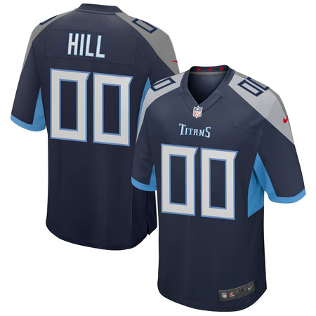 Youth Tennessee Titans Anthony Hill Navy 2026 NFL Draft Game Jersey