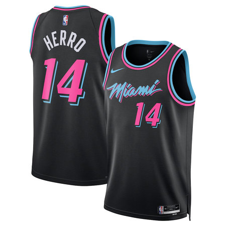 Women's Miami Heat #14 Tyler Herro Nike Black 2025/26 Swingman City Edition Jersey