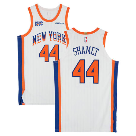 Women's New York Knicks #44 Landry Shamet White Stitched Basketball Jersey