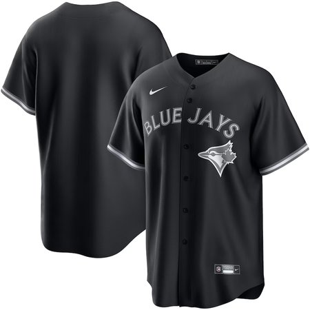 Youth Toronto Blue Jays Nike Black Lights Out Replica Jersey