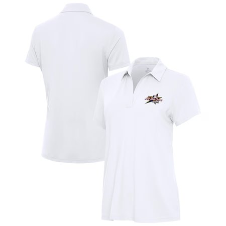 Women's 2025 MLB All-Star Game Antigua White Era V-Neck Polo