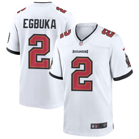 Men's '76 Tampa Bay Buccaneers #2 Emeka Egbuka Nike White Player Game Jersey