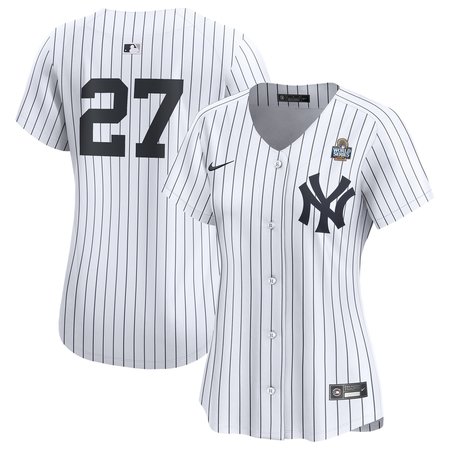 Women's New York Yankees Giancarlo Stanton Nike White 2024 World Series Limited Player Jersey