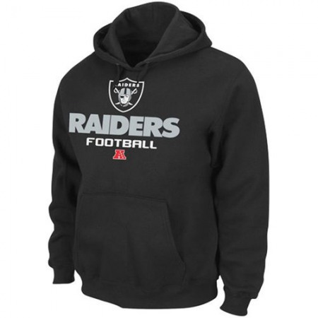 Oakland Raiders Critical Victory Pullover Hoodie Black