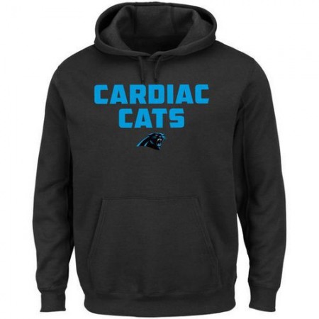 Men's Carolina Panthers Black Hot Phrase Pullover Hoodie