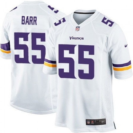 Vikings #55 Anthony Barr White Youth Stitched NFL Elite Jersey
