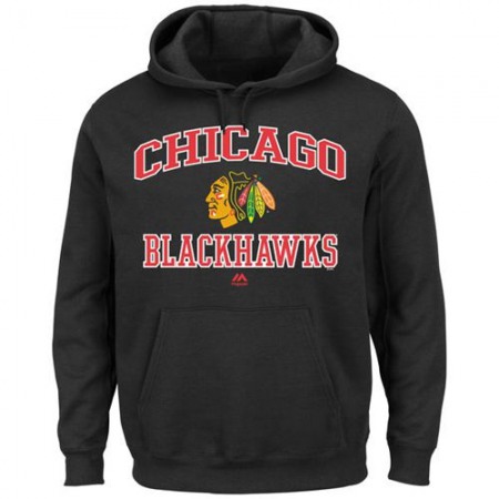 Chicago Blackhawks Heart & Soul Hoodie Black