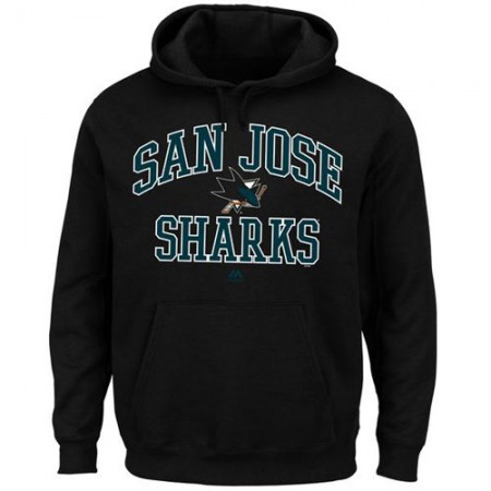 San Jose Sharks Heart & Soul Hoodie Black