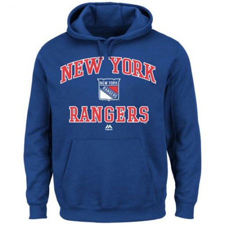 New York Rangers Heart & Soul Hoodie Royal Blue