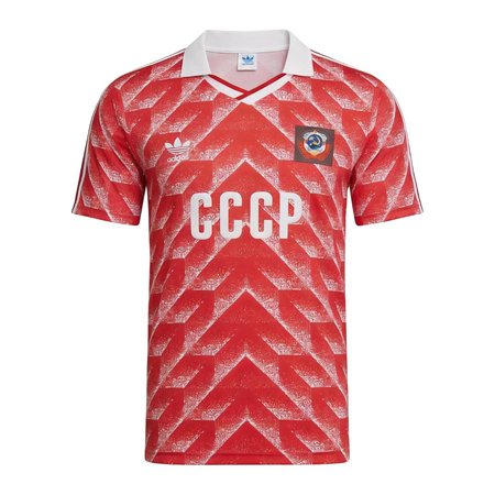 Men's Soviet Union Home Retro Soccer Jersey 1987/88