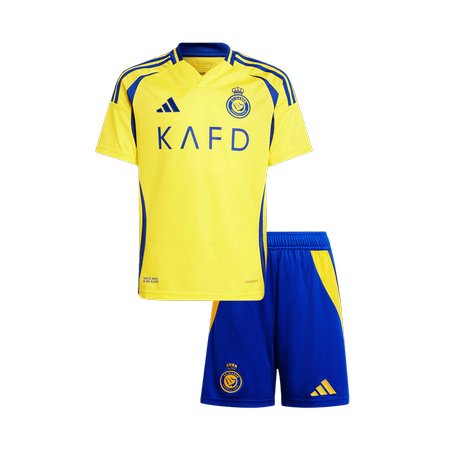 Kid's Al Nassr Home Soccer Jersey Kit 2024/25