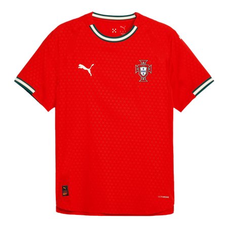 Men's Portugal Home Authentic Soccer Jersey 2025