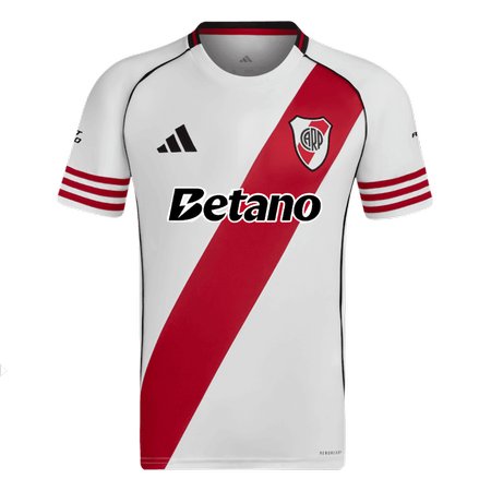 Men's River Plate Home Replica Soccer Jersey 2025/26