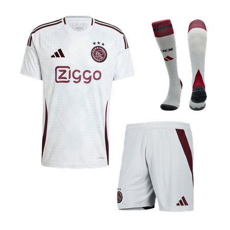 Men's Ajax Third Away Jersey Full Kit 2024/25