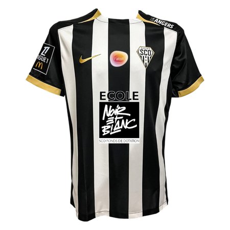 Men's Angers SCO Home Replica Soccer Jersey 2025/26