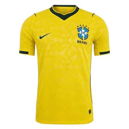 Men's Brazil Home Authentic Jersey World Cup 2026