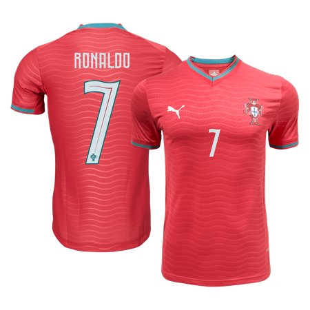 Men's RONALDO #7 Portugal Home Authentic Jersey World Cup 2026