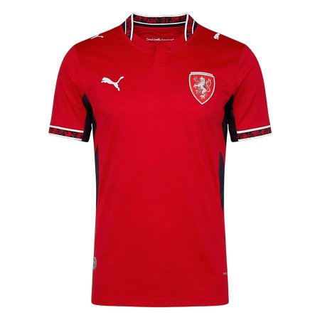 Men's Czech Republic Home Replica Soccer Jersey World Cup 2026