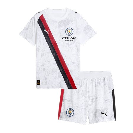 Kid's Kid's Manchester Cityuper Jersey Kit - Club World Cup 2025/26