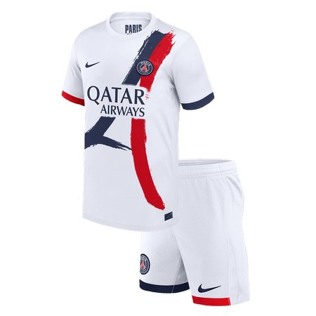 Kid's PSG Away Soccer Jersey Kit 2024/25